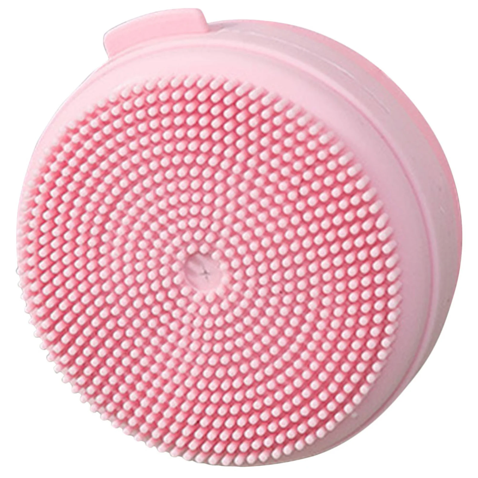 

Silicone Bath Brush Head Scrubber Soap Box Shower Brush Portable Skin Friendly Baby Body Scrubber Hanging Bath Tool