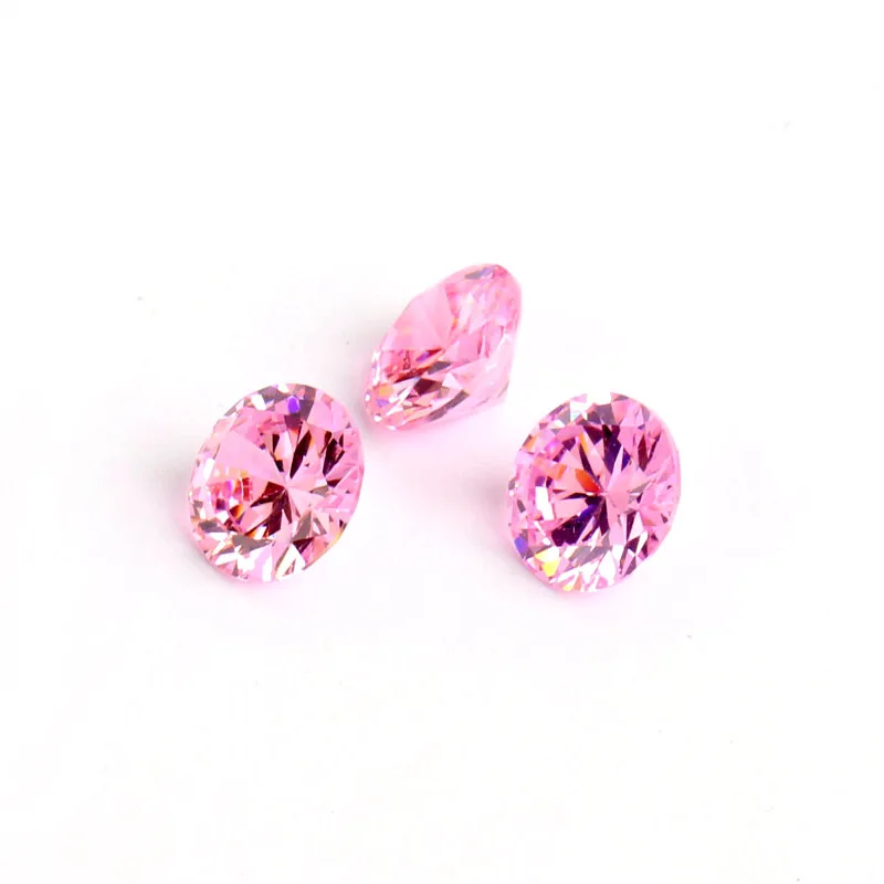 Cubic Zirconia Stone Beads para Fazer Jóias, Material de zircônia, AAA Grade, CZ Zircão, 4mm, 5mm, 6mm, 7mm, 8mm, 10mm, 12mm, 30 PCes, lote