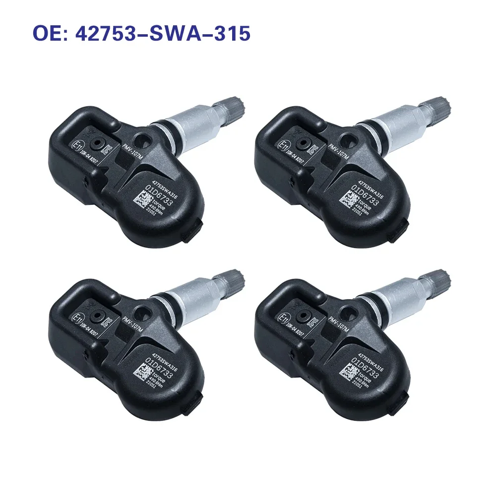 315MHz TPMS Sensor 42753SWA315 Tire Pressure Monitor Sensor For HONDA CRV 2007 2008 2009 2010 2011  PMV-107M 42753-SWA-315