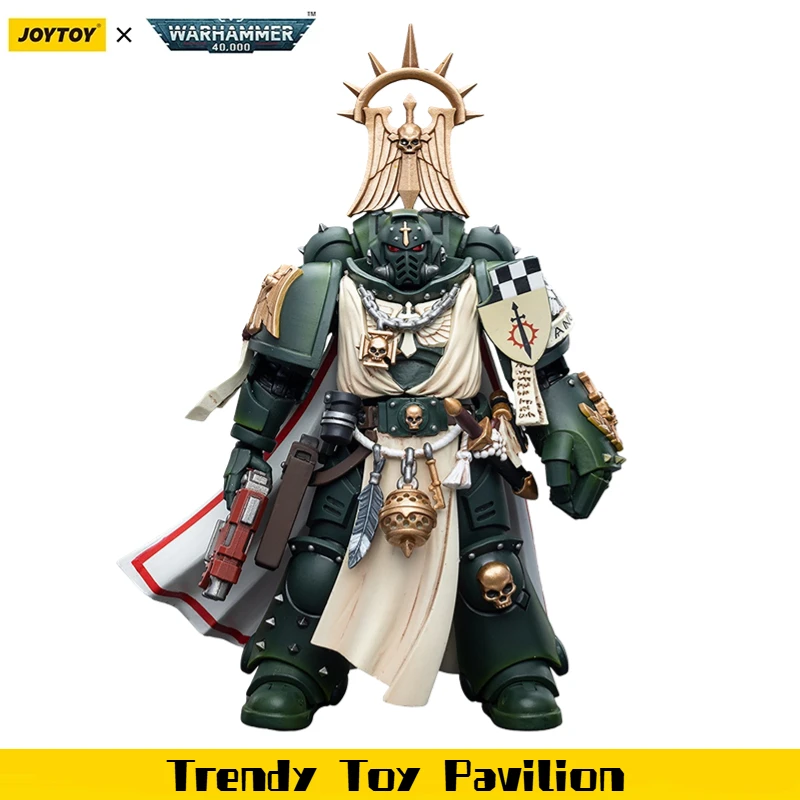 

【JOYTOY】Warhammer 40K Dark Angels Master с PowerFist 1/18 Фигурка Модель игрушки