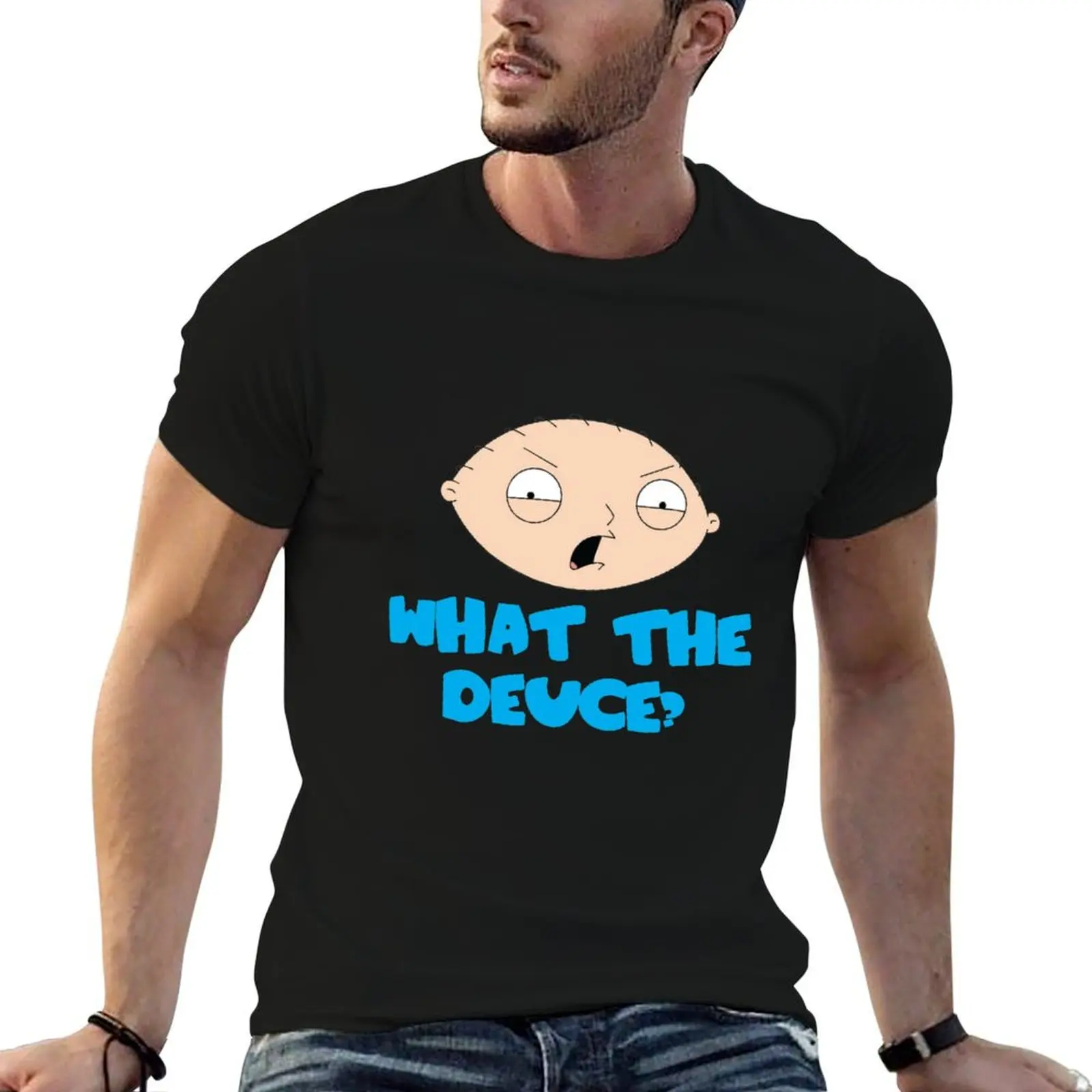 

What the Deuce T-Shirt g man t shirts for men t shirts for man slim fit anime tshirt T-shirt