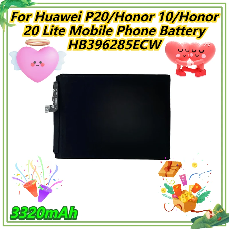 

3320mAh For Huawei P20/Honor 10/Honor 20 Lite Mobile Phone Battery HB396285ECW