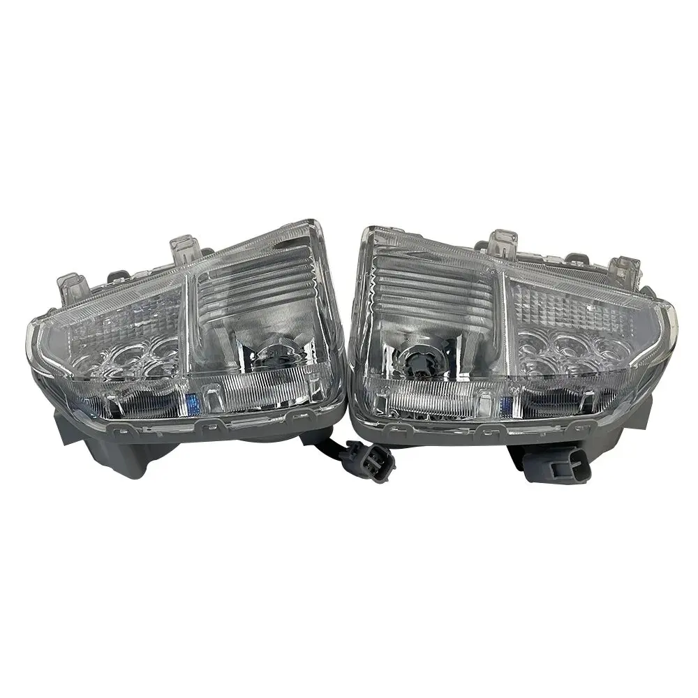 

A Pair Car Front Bumper Turn Signal Fog Light LED For Toyota Prius 30 2009 Greek Retrofit Daytime Running Lamp