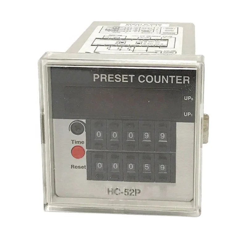 

HC-52P Digital Dual Preset Counter DIN 72*72 5 Digital Counter