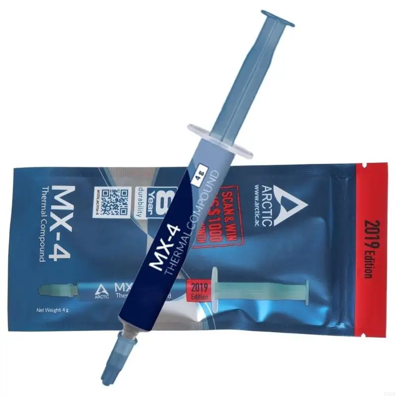 개선 된 열 전도도를위한 C90F 4G MX4 열 페이스트 냉각 그리스 화합물