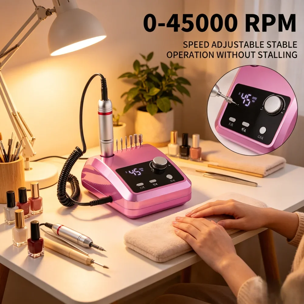 new-45000rpm-electric-nail-drill-machine-professional-nail-file-sander-cutters-set-for-gel-nail-polishing-home-salon-manicure