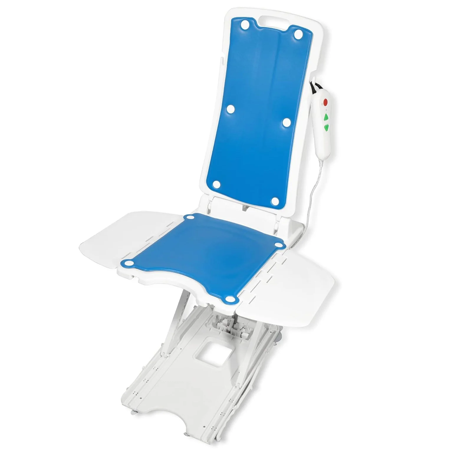 

Mateside Lightweight IP68 Waterproof Bath Lift Chair up to 140kg Weight Capacity for Seniors and Disabled Bathtub Chair