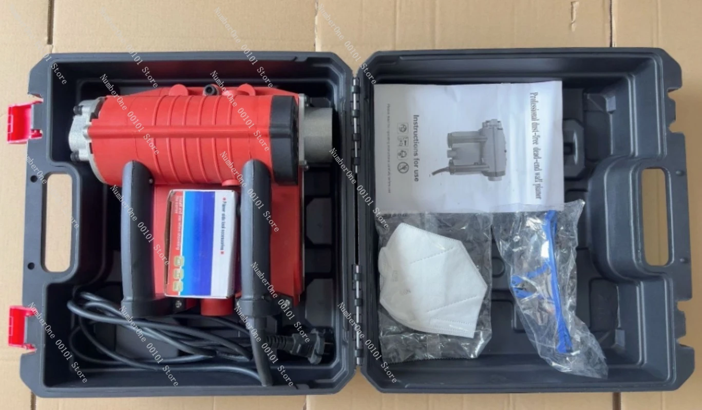 Electric Wall Planer for Dust-Free Renovation, 0-4mm Adjustable Depth Scraper for Putty Removal & Wall Cleaning