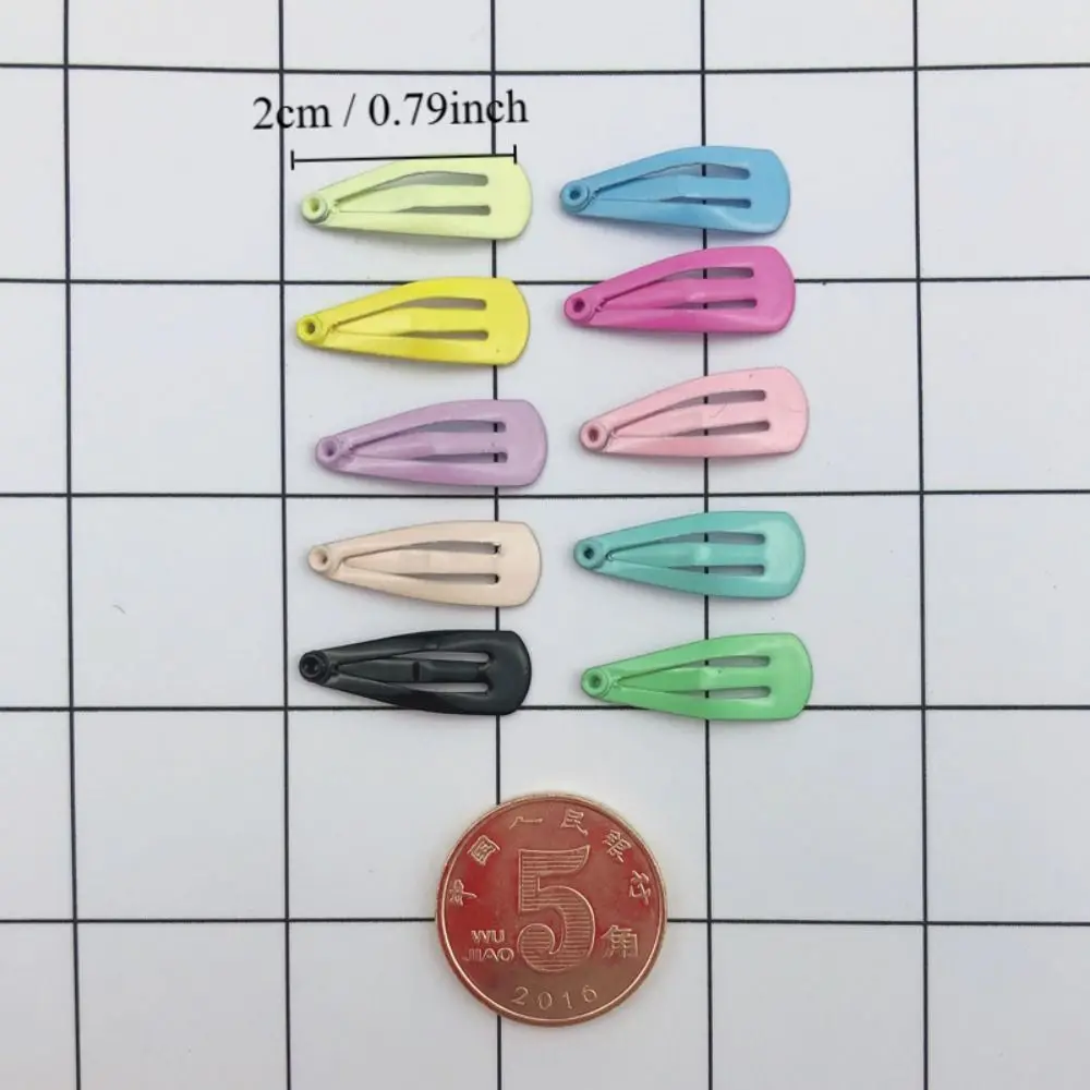 العصرية لطيف 2 سنتيمتر مشبك شعر صغير ل BJD OB11 2 سنتيمتر الأطفال المألوف الجانب كليب المعادن DIY بها بنفسك 1/12 1/8 اكسسوارات الأطفال #5