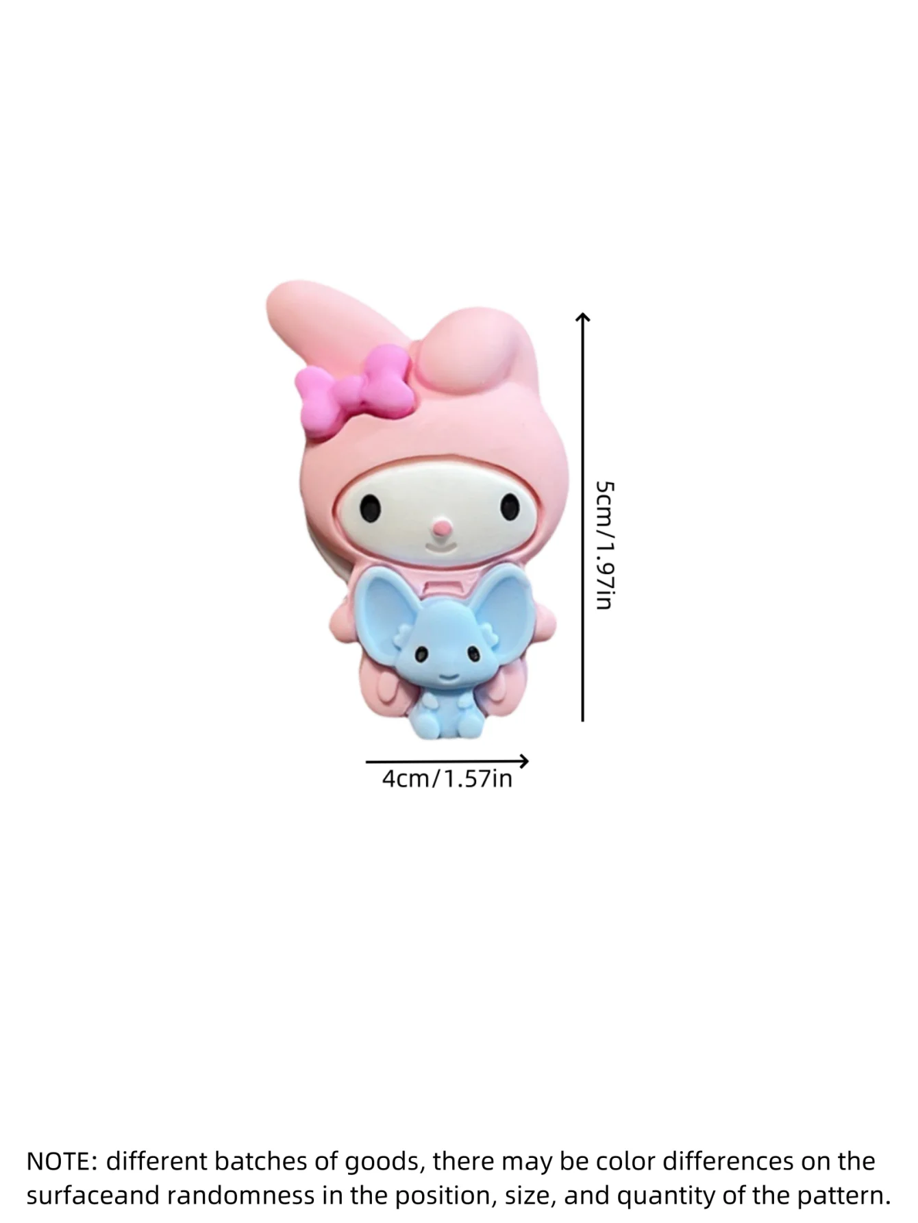 1pcs Melody Kuromi Cinnamoroll Pompom Purin cartoon car air outlet decoration clip for car interior air conditioning outlet deco