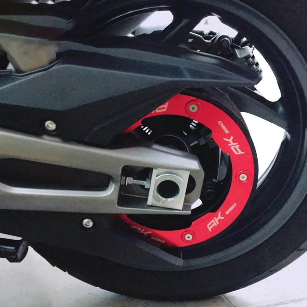 

CNC Aluminum For KYMCO AK550 AK 550 Transmission Belt Pulley Protector Guard Cover Motorcycle Accessories 2017 2018 2019 2020