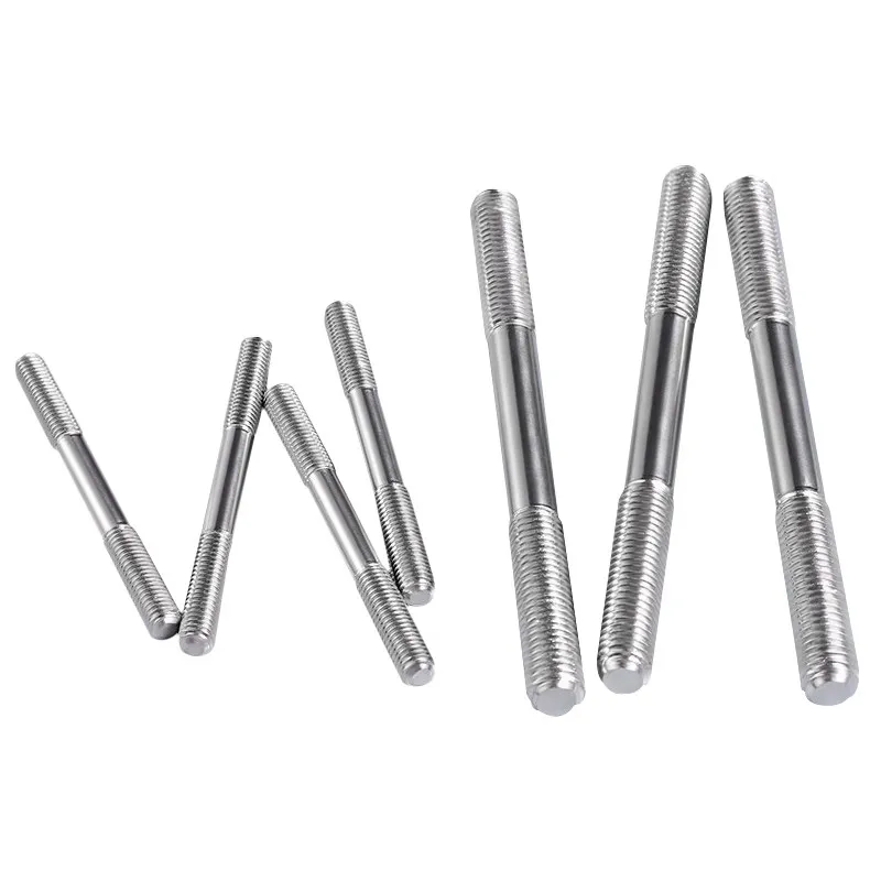 1-5pcs M6~M16 Double Bolt Double End Thread Rod Dual Screws SUS316 Stainless Steel Tooth Stick Dual Thread Bar