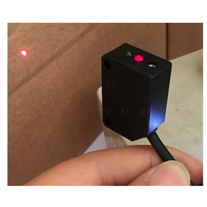 Z+   Photoelectric Switch Sensor Diffuse Reflection Infrared Laser Sensor DC24V DIY