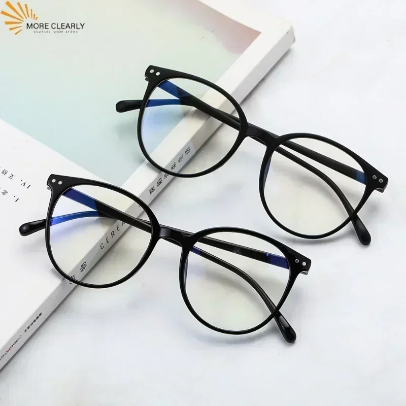 Blauwlichtbril PC-frame Harslens Anti-blauw licht blokkerende straling Unisex Trend Heldere lenzen Computerbril Brillen