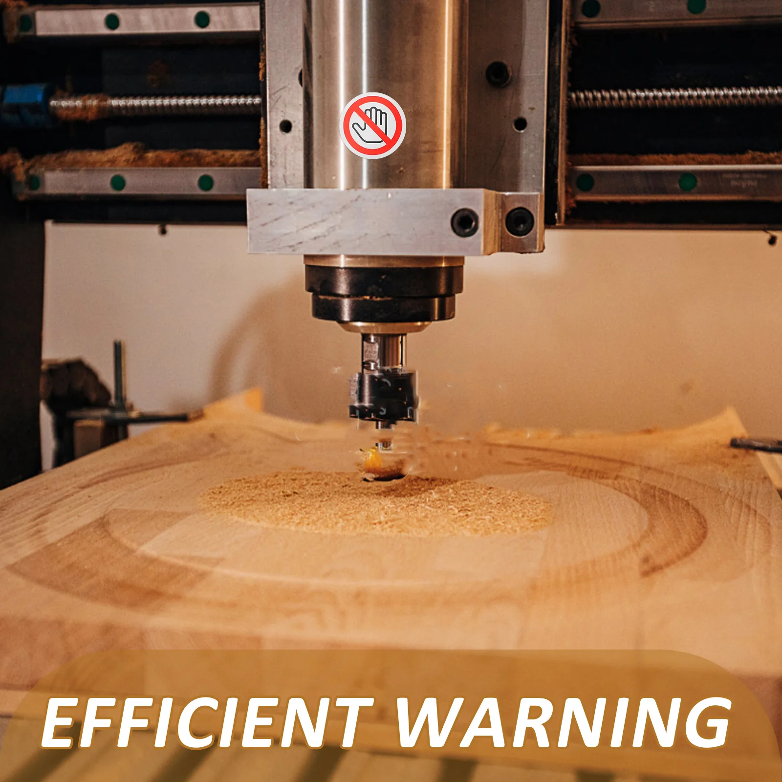 20pcs Do Not Touch Stickers 40Mm Round Safety Warning Labels Self Adhesive Vinyl Decal For Machinery Prohibition Sign Traffic