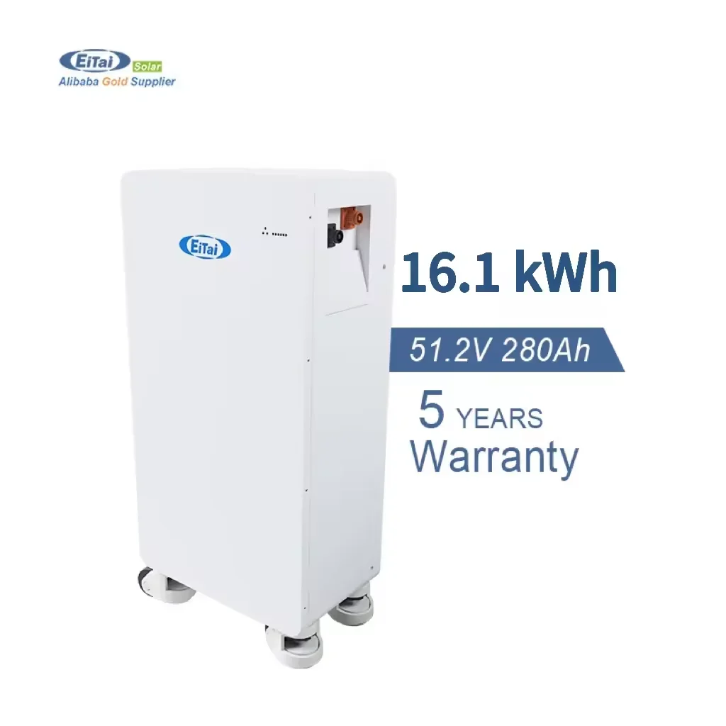 

Eitai Grade A Solar Lithium Battery 48V 51.2V 280Ah 16Kwh Lifepo4 Power Wall Batteries For With 5+5 Years Warranty