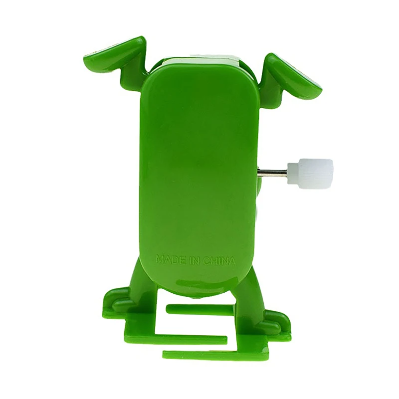 Cute Frog Handstand Walking Clockwork Toy Wind Up Toy Child Interactive Playing Toy For Kid Party Favors