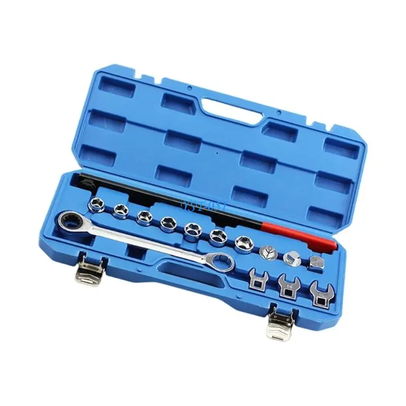 e15a-ソケットレンチラチェットサーペンタインベルトツールエンジンプーリーベルトテンショナー修理