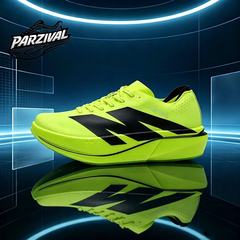 Men Carbon Plate Running Shoes Breathable Women Athletic Tennis Sneakers Cushion Sport Trainers Outdoor Marathon Jogging Shoes view 2