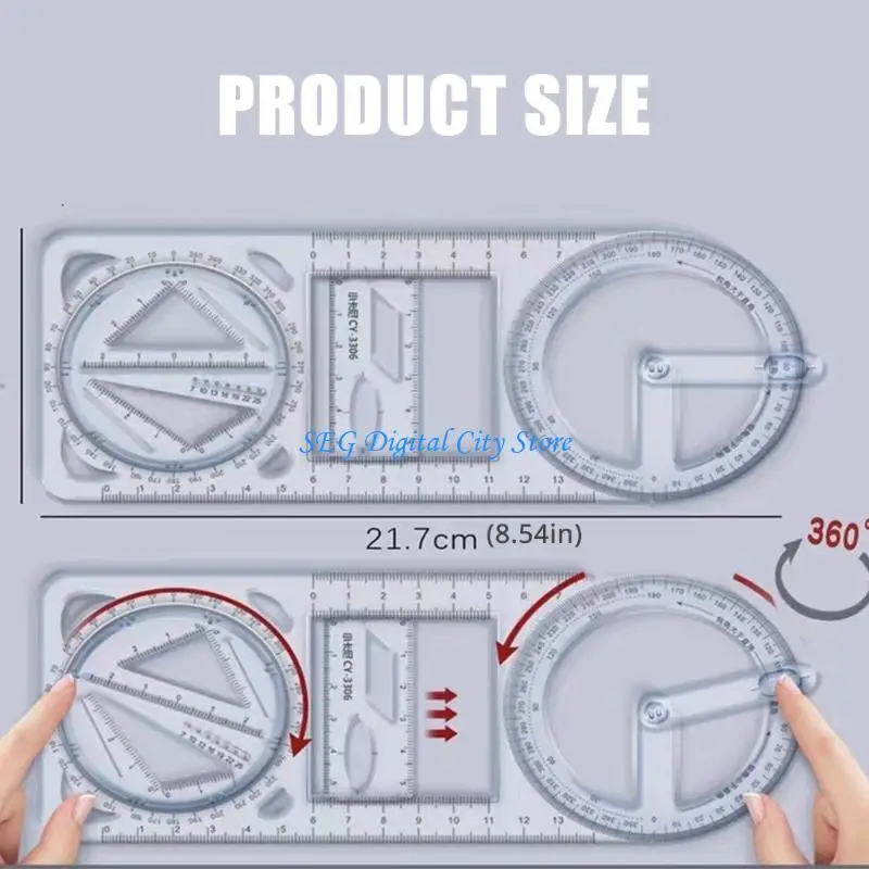 Рисунок 6 - U75B 3 PCS Геометрическая линейка