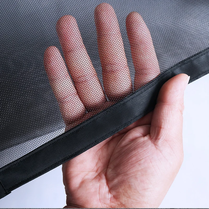 DTGJ Insect Mosquito Nets for Window Screen Mesh Custom Size Tulle Invisible Black Fiberglass Against Mosquitoes and Flies