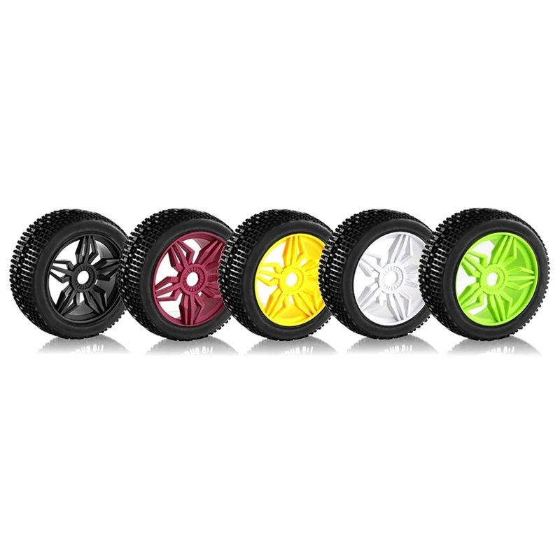 116Mm 1/8 Scale RC Buggy Tires 17Mm Hex RC Wheels And Tires For ARRMA Typhon Redcat Team Losi Kyosho HPI HSP