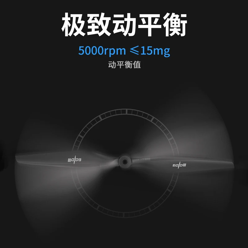 Hélice SunnySky EOLO X Series: hélice de asa fixa de alto desempenho de 10-16 polegadas para avião FPV e RC
