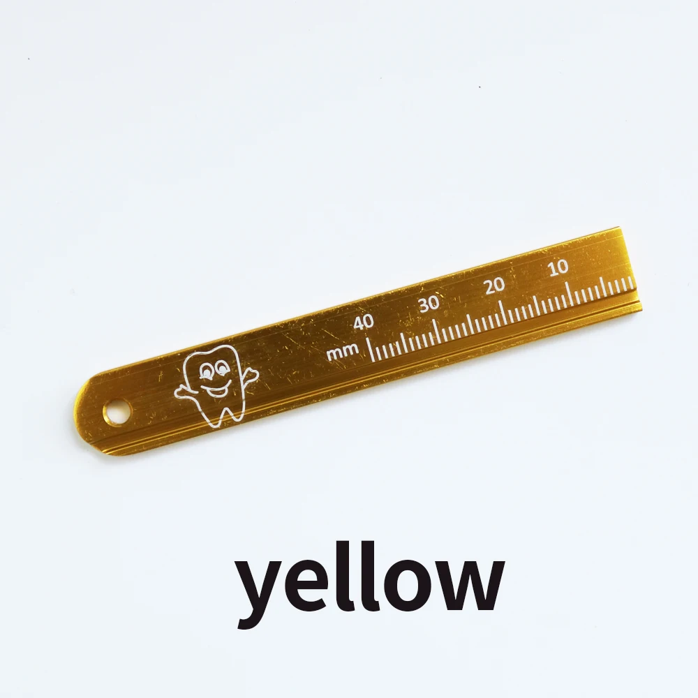 

1Pack Orthodontic Measuring Ruler Ring Machine Hand Use Length Accurate
