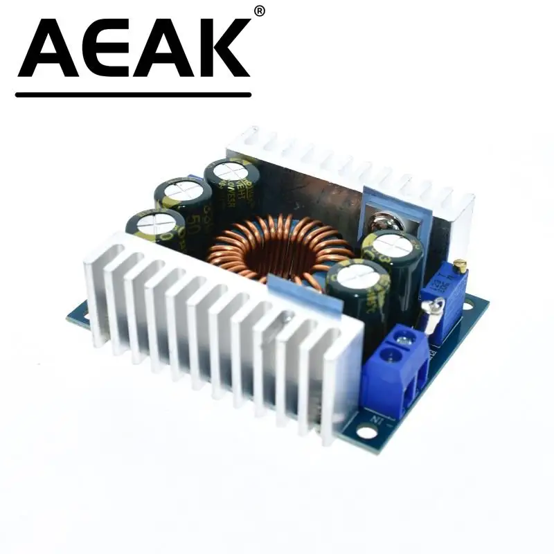 100W 12A 5-40V DC-DC High Power Low Ripple Adjustable Step-down Module 95% Efficient Car Power Module 12/24V to 3.3V/5/12V