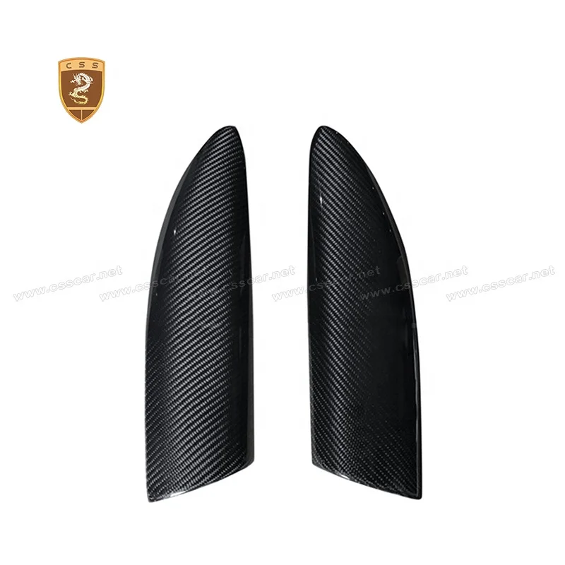 

For McLaren 540c 572s OEM Style Dry Carbon Fiber Car Door Handles Cover Auto Parts