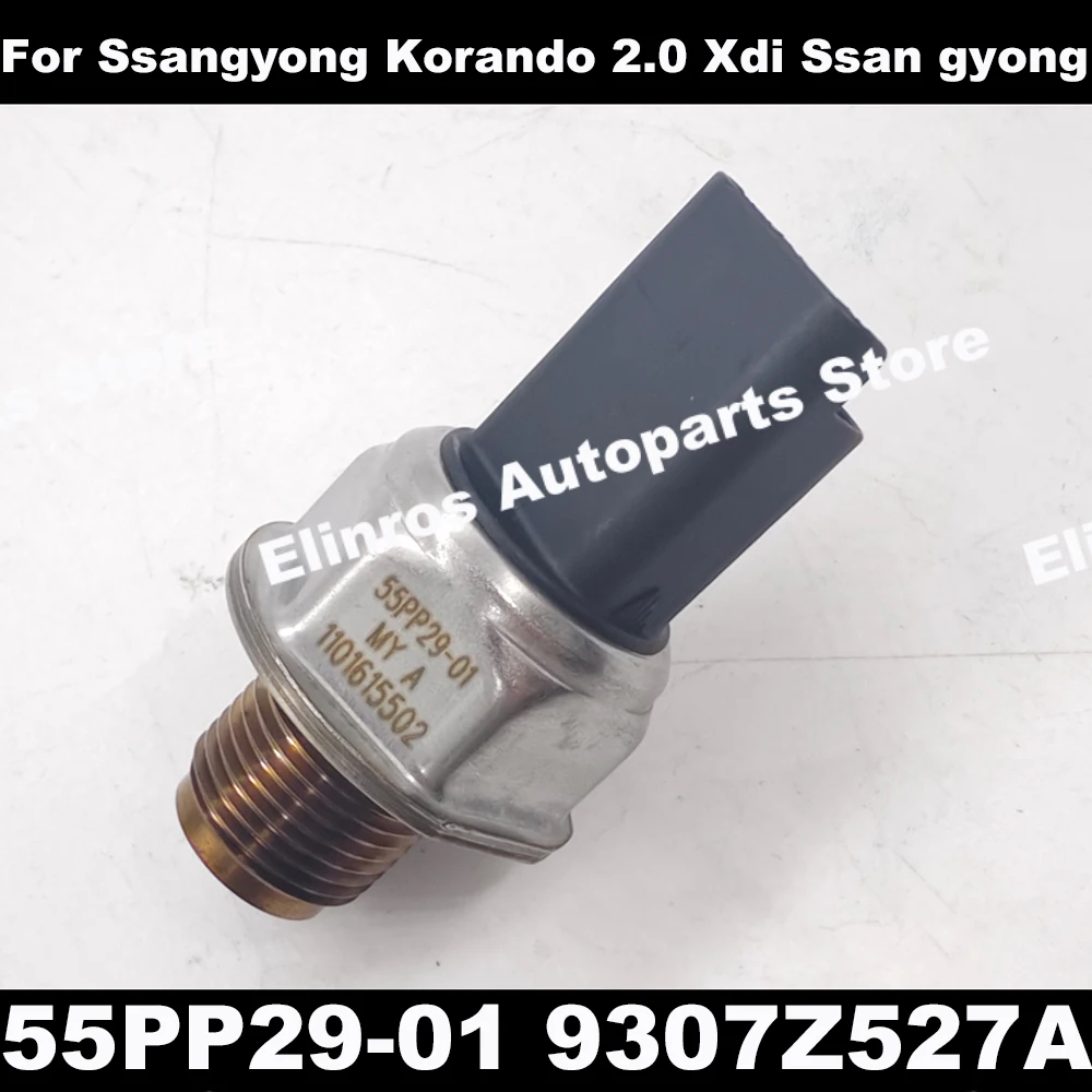 3CS 30-4110 Top Quality Fuel Rail Pressure Sensor 55PP29-01 For Ssangyong Korando 2.0 Xdi 9307Z527A