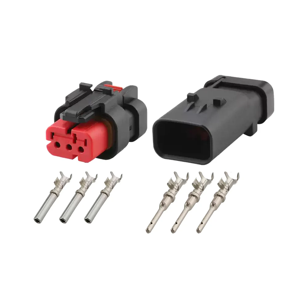 5 Sets Oil Pressure Sensor Plug for Caterpillar Excavator Engine DJ7037C-1.5-11/21 Compatible with 776535-1/776429-1