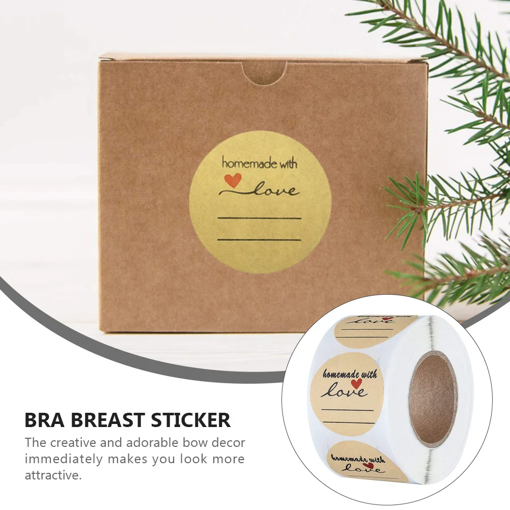 1 ロールありがとうステッカーラウンド自己粘着デザインギフト包装パーティー記念品ラベル紙シール装飾ステッカー