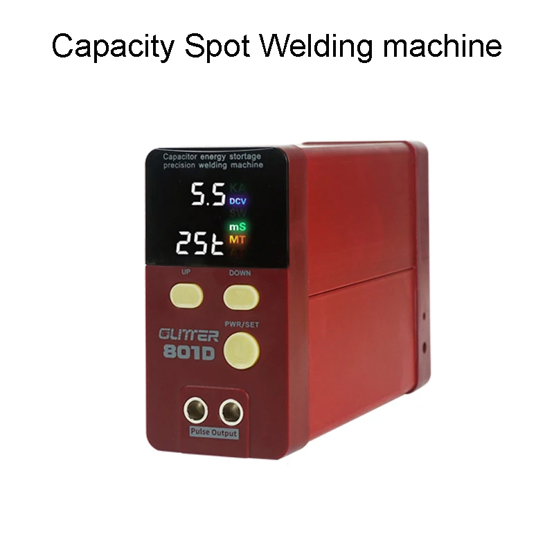

Конденсаторная машина для точечной сварки 801D, Чистый Никель, сварочный аппарат 12 кВт