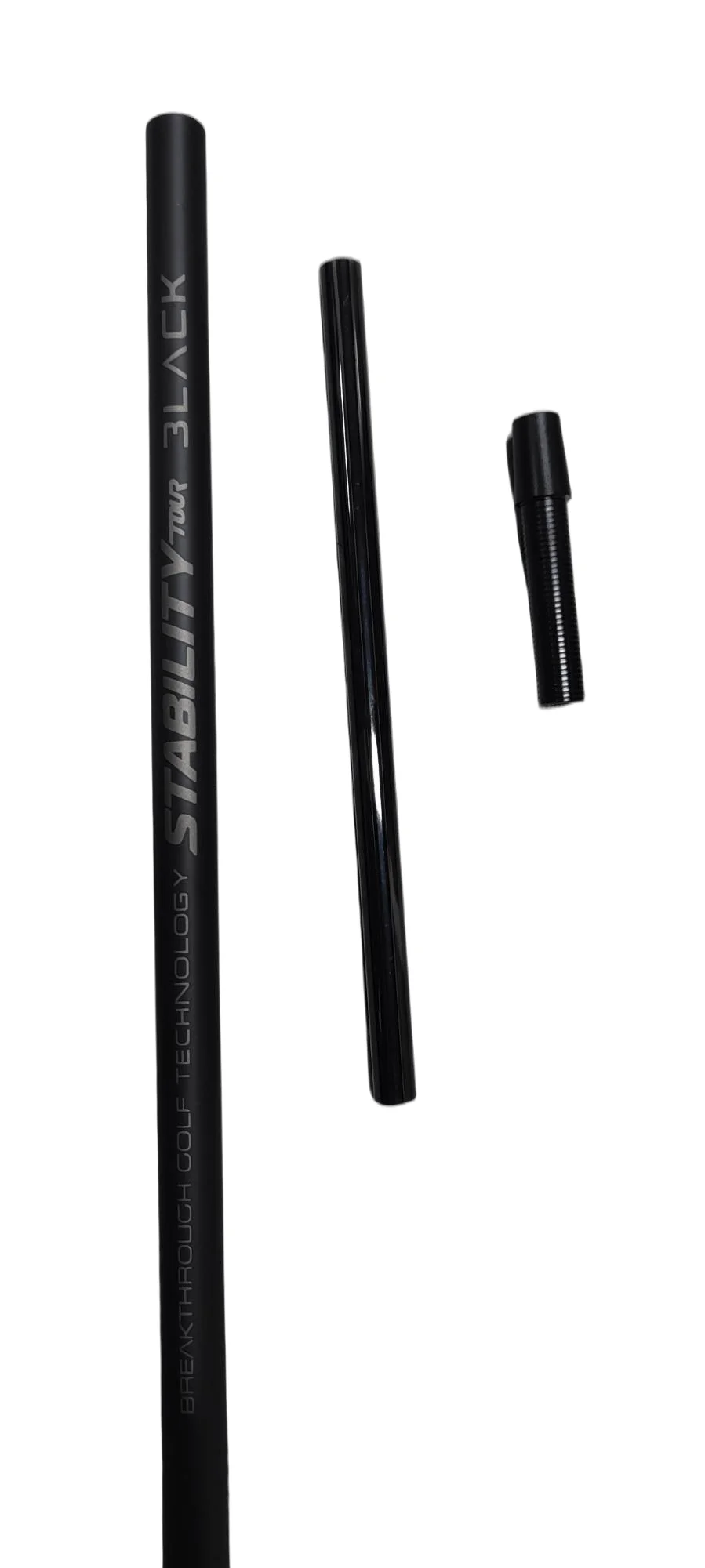 Golf Putter Shaft STABILITY Tour Black Steel Combo Tip 0.370 100g 37.5 inches Putter Shaft
