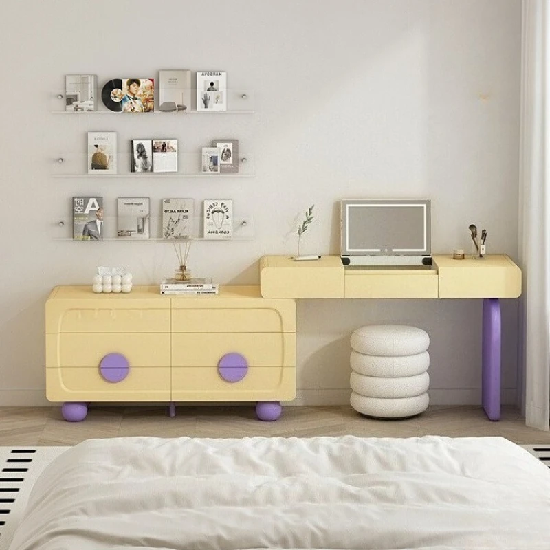 

Простой зеркальный столик для макияжа, ящики для спальни, современный органайзер, туалетный столик для отдыха, модная женская эстетика, мебель Penteadeira