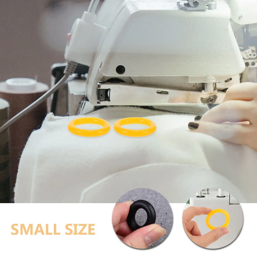 

10Pcs Bobbin Winder Rubber Ring Stylish Durable Easy Installation Replacement Accessory Sewing Machine Parts Bobbin Winder Ring