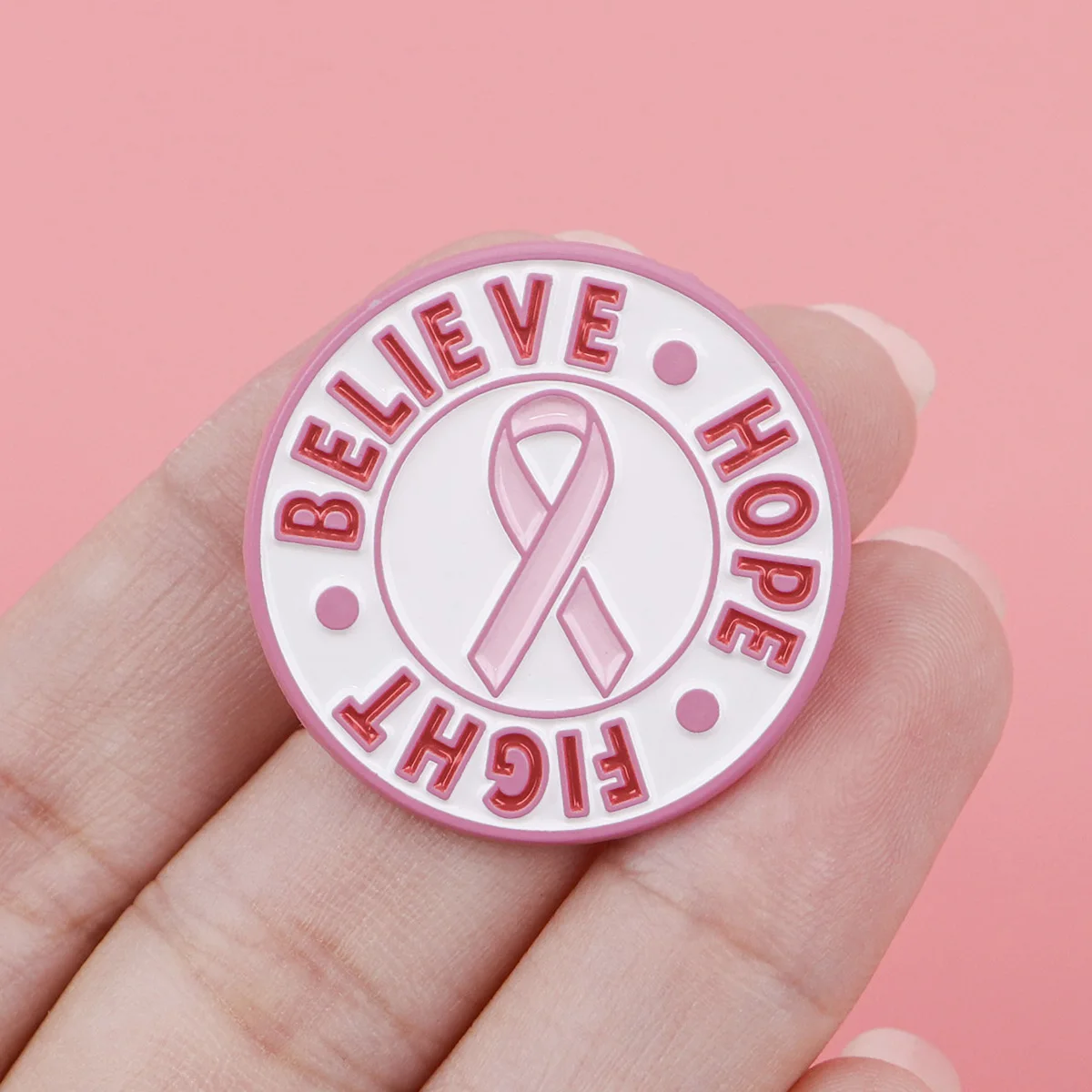 

Breast Cancer Awareness Enamel Lapel Pin Badge Pins Hats Clothes backpacks Decoration Jewelry Accessories Gift