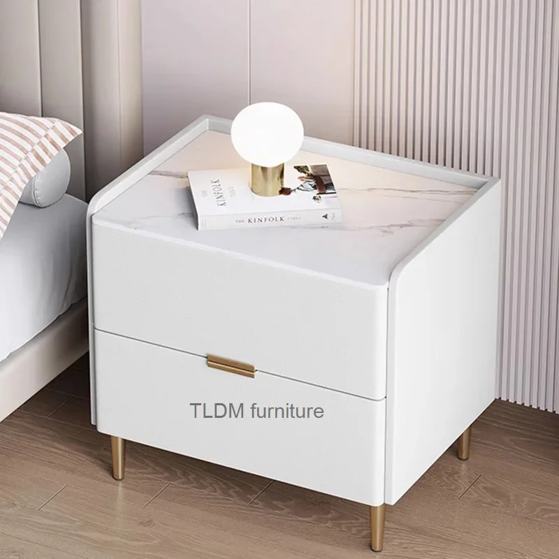 White Nordic Nightstand Modern Bedroom Wood Bedside Storage Nightstands Home Luxury Mesa De Cabeceira Garden Furniture Sets