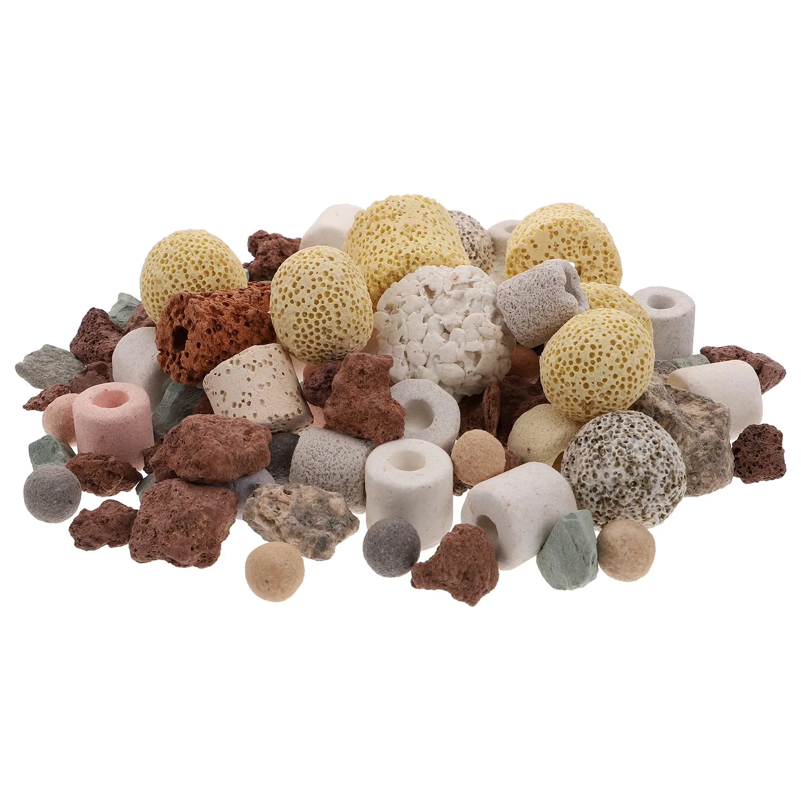 

Ceramic Filter Balls for Fish Tank Aquarium Cleaning Media Kit Durable Home Shop Use Pet Fish Farming Gardening Supplies Water