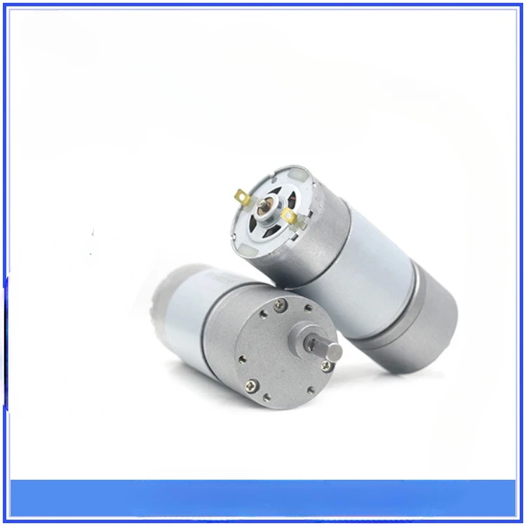 Factory stock 12V24V high-power DC motor forward and reverse XH-37GB555 DC reducer motor