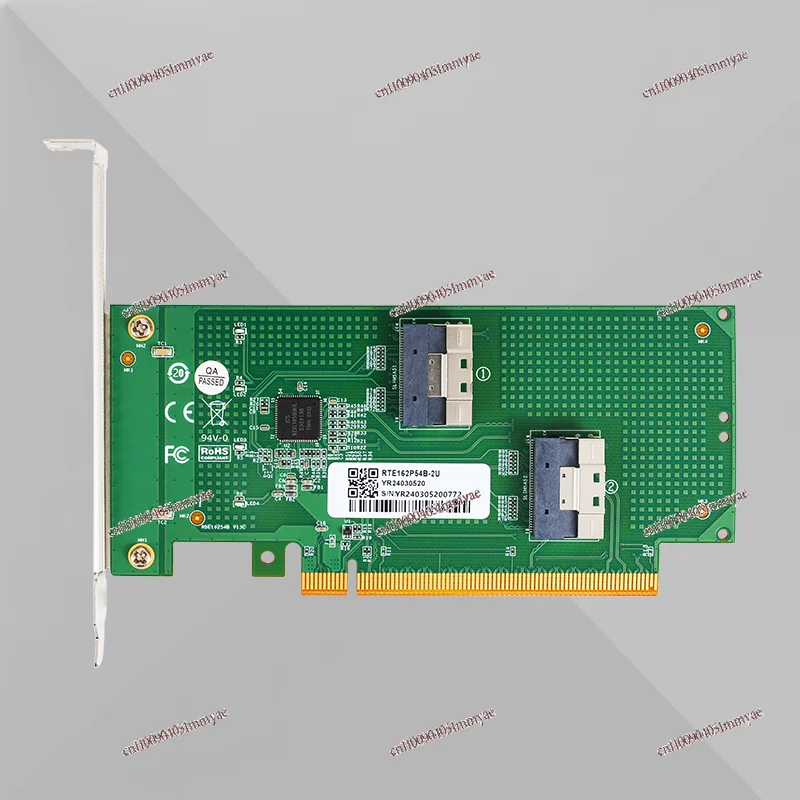

Discrete Graphics Card U.2 Extended Adapter Expansion PCIe4.0 X16 To SlimSAS 8654 Half-height Adapter Card