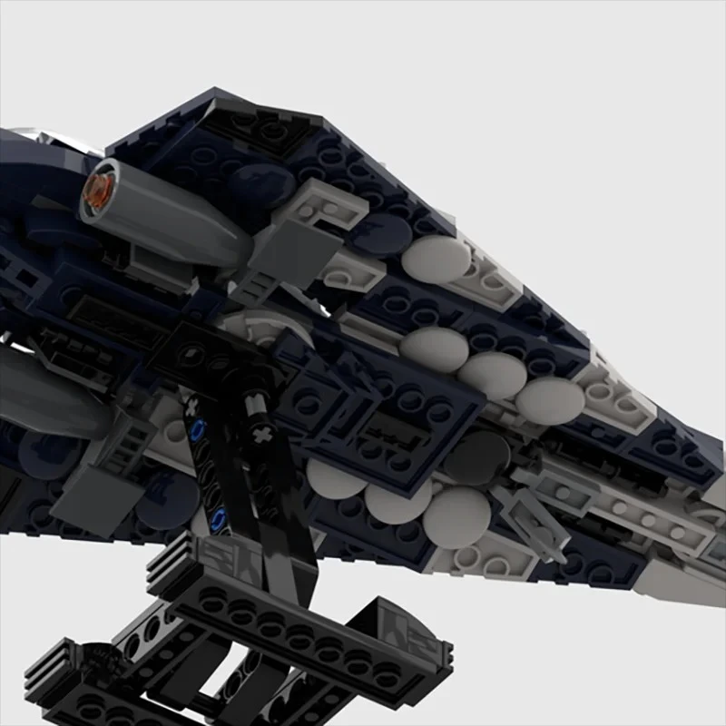 NEW 324PCS star battle Movie MOC Delta-7 Aethersprite-class light interceptor model creative ideas ChildToy Assembly Puzzle Gift