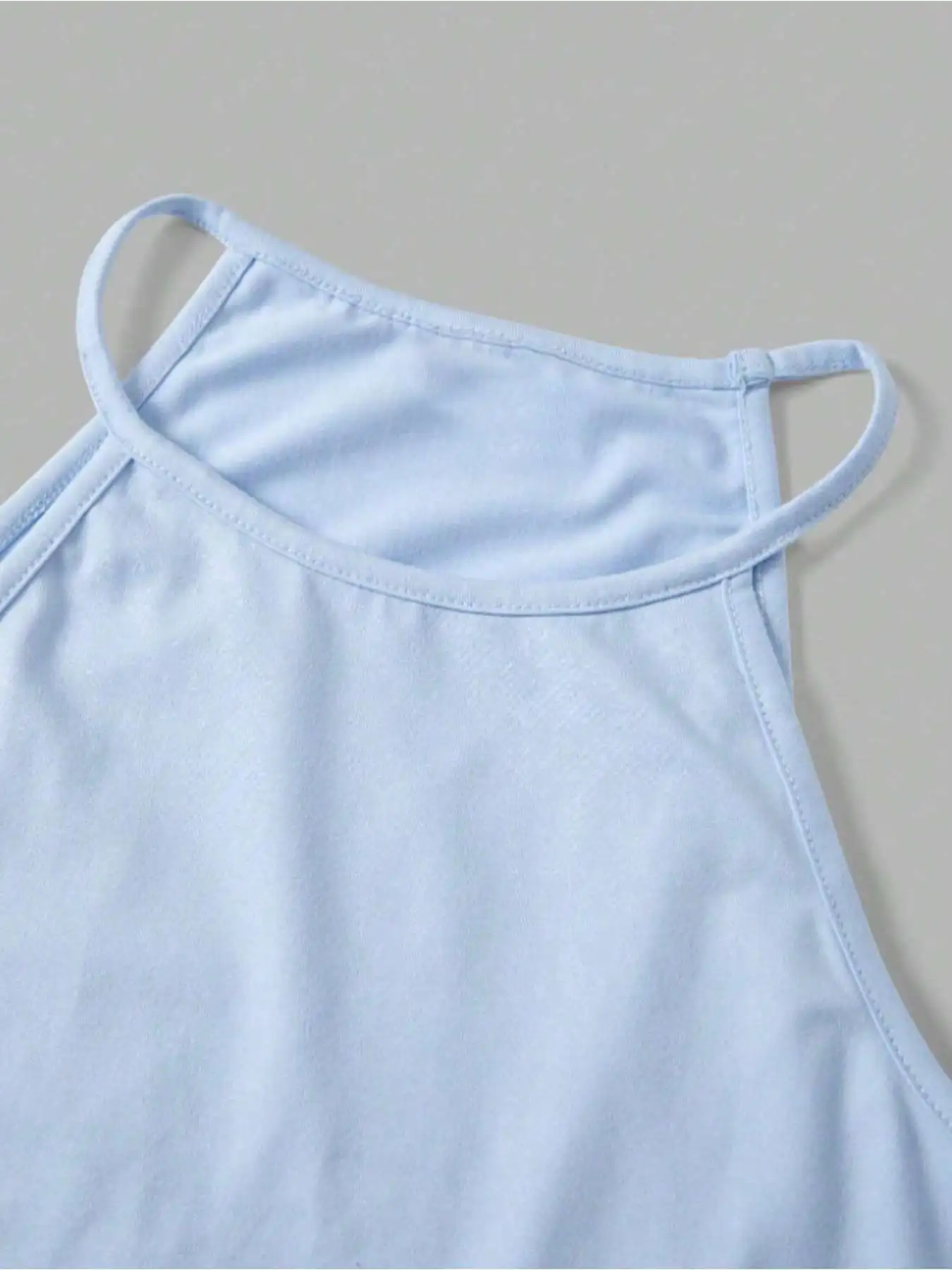 5-teiliges Damen-Anzug-Set, lässig und bequem, Rundhalsausschnitt, ärmellose, einfarbige Weste, 5-teiliges Set – Detail 10