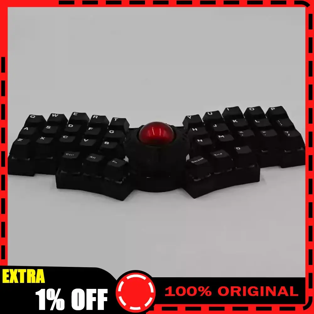 

C35 Ball Keyboard Trackball Wired Keyboard Kit With Oled Rp2040 Supports Vial Mechanical Keyboad Rgb Matrix Lighting 10 Layers