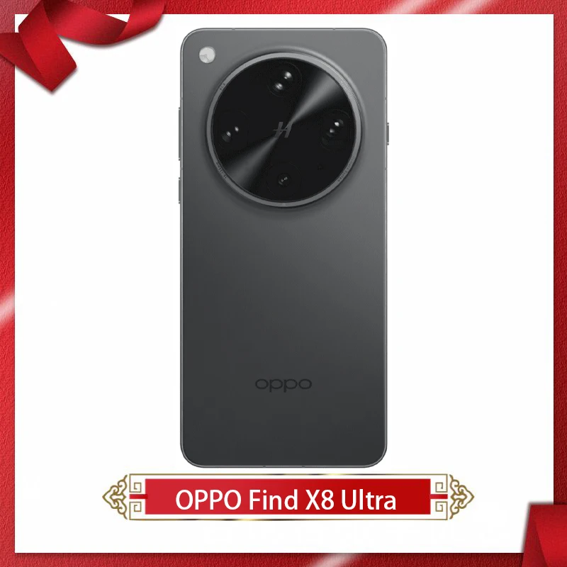 Original OPPO Find X8 Ultra 5G Cell Phone 6.82inch AMOLED Snapdragon8 Elite 50MP Rear Camera 6100Mah 100W SuperVOOC NFC OTA