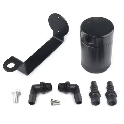 Car Modification Oil Breathable Pot With Bracket For Dodge Charger Hellcat 2015-2020 Performance Oil Separator