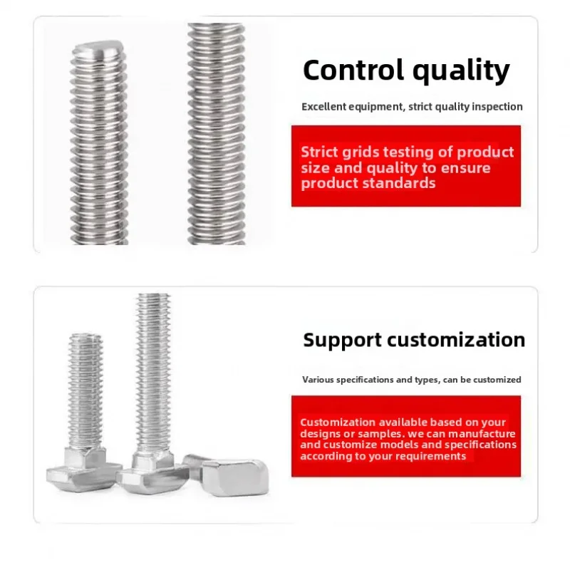 Рисунок 3 - винтов M8X40 типа T из нержавеющей стали 304