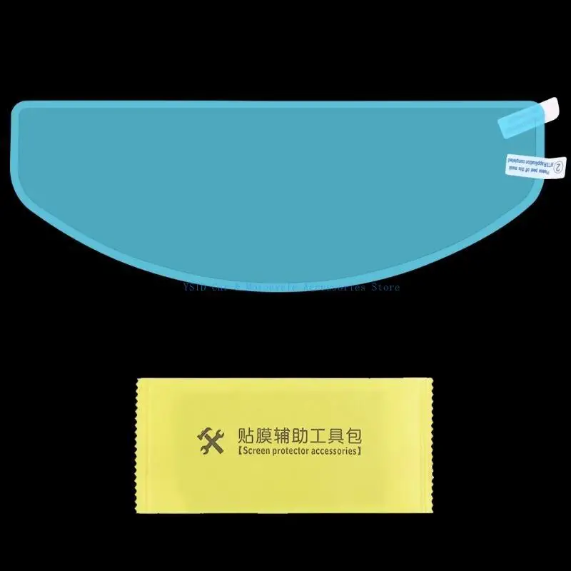

L5BC Motorcycle Helmet Universal Rainproof Film Anti Rain Anti-Fog Patch Clear Screen
