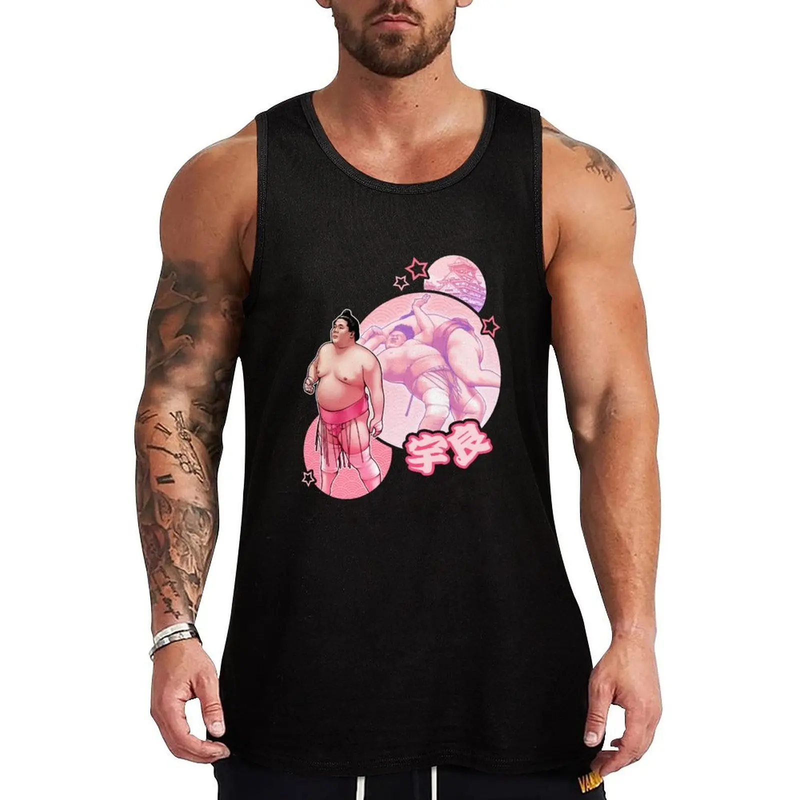 

Rikishi Ura Kazuki Tank Top summer clothes sports suits training weight vest